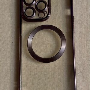 Iphone 14 pro Max purple tinted case